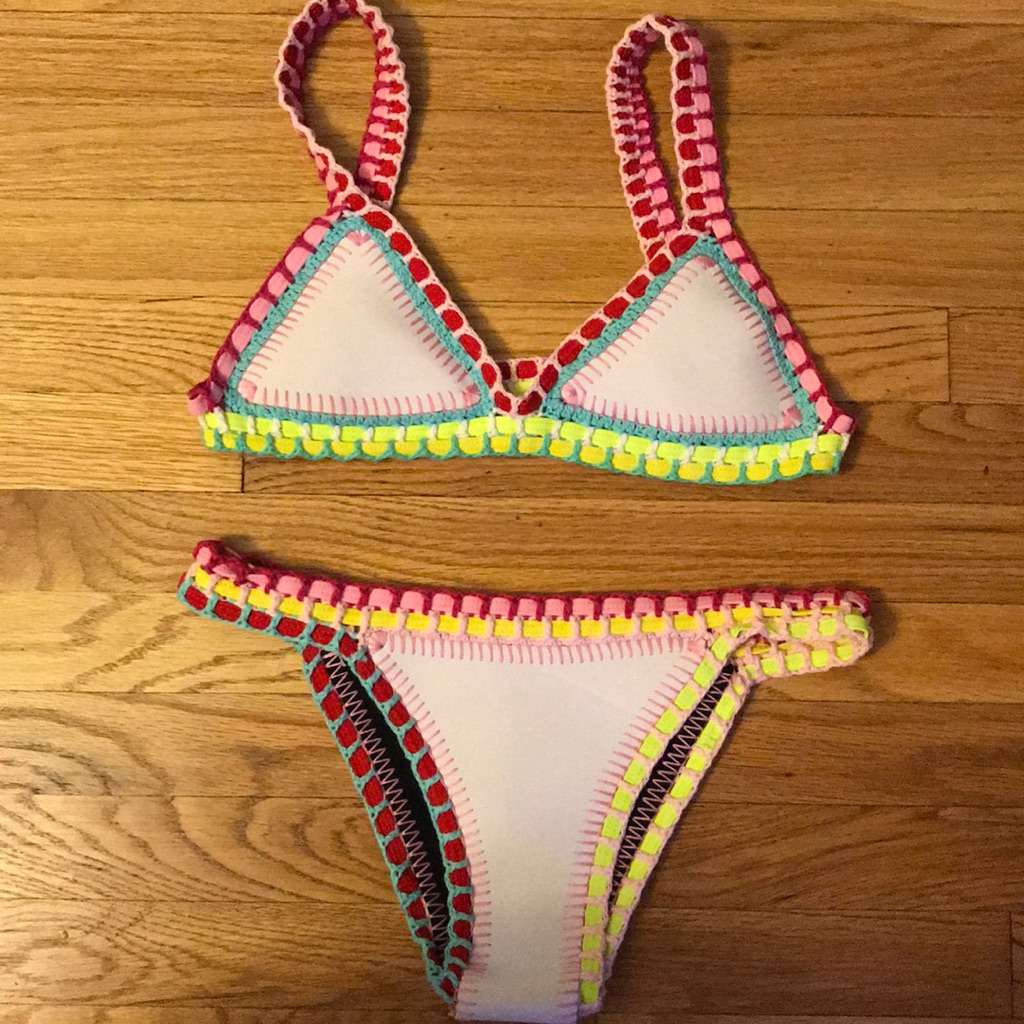 Neoprene Bikini Set